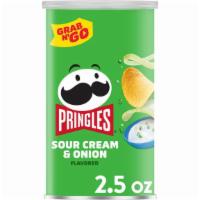 Pringles Potato Crisps Chips, Sour Cream And Onion · 2.5 Oz
