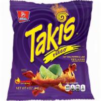 Takis Fuego Tortilla Chips, Hot Chili Pepper & Lime · 4 Oz