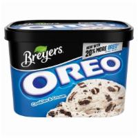 Breyers Frozen Dairy Dessert Oreo Cookies & Cream · 48 Fl.Oz