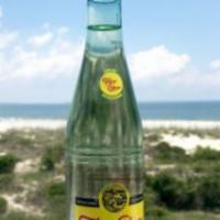 Topo Chico · Sparkling mineral water sourced and bottled in Monterrey, Mexico since 1895.