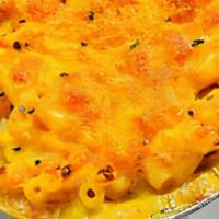 Mac & Cheese · Our extra creamy macaroni and cheese with a 4-cheese blend. A perfect blend of American, Hav...