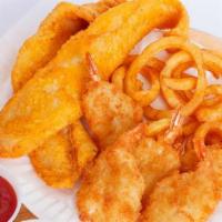2 Pcs Whiting Fish Combo · Comes w/ Fries and Free Soda