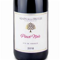 Alain De La Treille Pinot Noir · This light-bodied Pinot Noir is beautifully balanced, with ripe red fruit and spice aromas r...