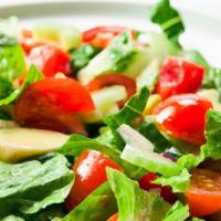 Small Salad · Our fine salads are made with mixed salad greens with tomatoes cucumbers and carrots served ...