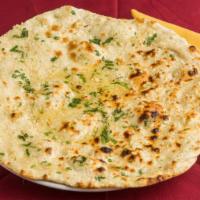 Garlic Naan · Tandoori white flour bread plain with garlic