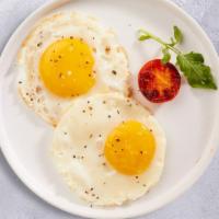 Meat And Eggs Combo · Two Country Fresh Eggs Any Style with Ham, Bacon or Sausage