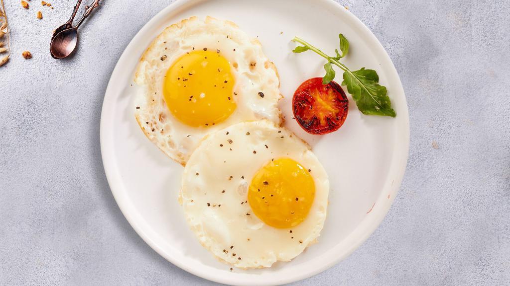 Meat And Eggs Combo · Two Country Fresh Eggs Any Style with Ham, Bacon or Sausage