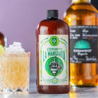 La Margarita - Top Shelf (Serves 6) · Socorro Añejo, Jalisco 1562 Limited Orange Liqueur, Fresh Pressed Lime Juice, Organic Agave,...