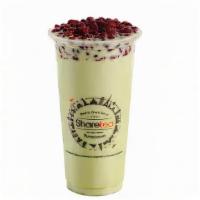 Matcha Red Bean Milk Tea · Recommended.
It comes with sweetened red bean as topping. You can choose no topping or subst...