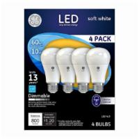 Ge General Purpose Light Bulbs - Basic 60 · 4 Bulbs