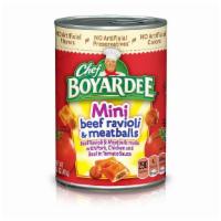 Chef Boyardee:With Pork, Chicken And Beef In Tomato Sauce · 14.75 OZ