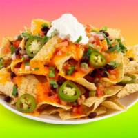 Build Your Own Nachos · Nachols loaded with your choice of toppings.