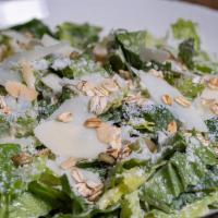 Caesar Salad · Hearts of Romaine, Rye Croutons, Garlic Chips, Parmesan Cheese, Classic Caesar Dressing