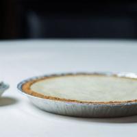 Whole Key Lime Pie · With Whipped Cream