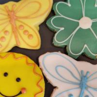 Decorated Sugar Cookie · Decorations vary by seasons and holidays.
