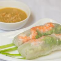 Cold Vietnamese Roll (2) · Shrimp, chicken, tofu.