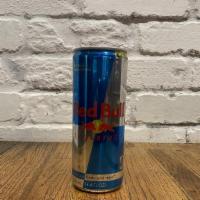 Red Bull Sugarless Can · Chilled sugarless Red Bull can.