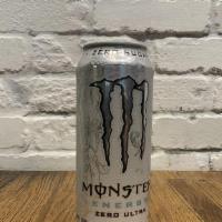 Monster Energy Zero · Zero sugar + Zero Calories