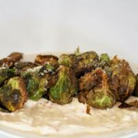 Brussels Sprouts    Nf/Gf · Fried Brussels sprouts with chef’s special sauce
