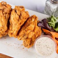 Flight Wings · Chicken wings with our signature seasoning. Choice of buffalo, old bay, honey barbecue, Thai...