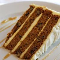 Carrot Cake · Six layers of incredibly moist Carrot Cake sandwiched with our smooth Cream Cheese Icing all...
