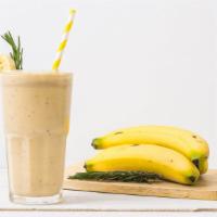 Banana Smoothie  · Delicious fresh blended banana smoothie.