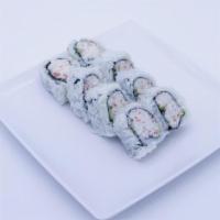California Roll · Crab meat, cucumber, and avocado.