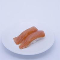 Salmon (2 Pieces) · Consuming raw or undercooked meats, poultry, seafood, shellfish or eggs may increase your ri...
