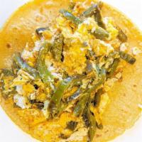 Nopales And Egg · Cactus with scrambled eggs