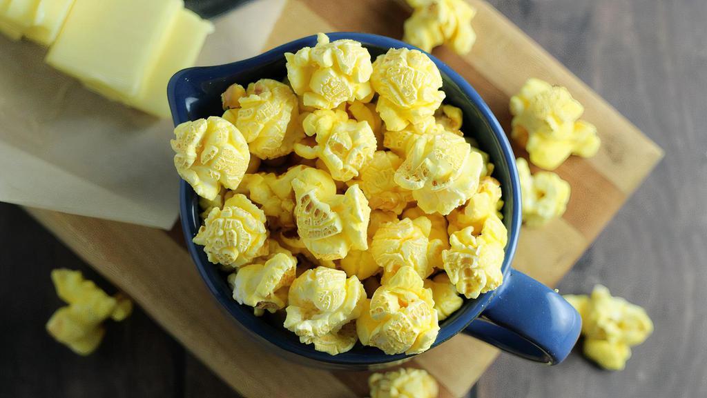Extra Buttery · Made with real butter, this flavor will make you believe you're watching your favorite movie.