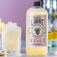 Topo Chico Fresh Limonada - 32 Oz. · Fresh Squeezed Lemon Juice, Topo Chico, Agave Nectar