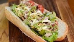 Shredded Chicken Pepito · Meat, cheese slice, lettuce, tomatoes, and special sauces (Mayo-ketchup and mayo-cilantro-ga...
