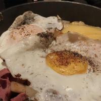 Build Your Own · 2 eggs & hash included premium toppings +.50)Choose one protein and any two toppings:
swiss,...