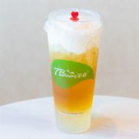 Sea Salt Milk Foam Green Tea · Milk Foam contains dairy and cannot be substituted with alternative milks