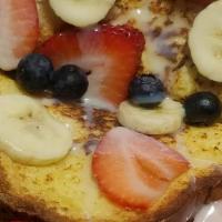 French Toast · Pan fried bread.