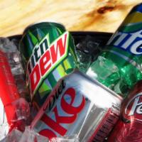Soft Drinks · 12 oz cans. Just tell was what would ike! we have sprite, coke, and diet coke or Dr. Pepper.