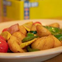 Fresh Sauteed Veggies & Potatoes · 