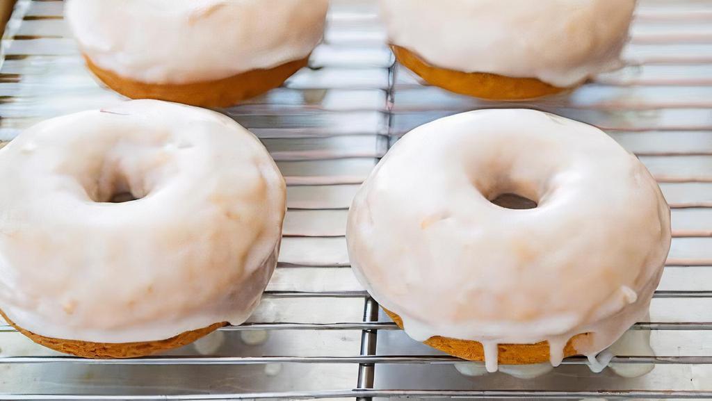 Vanilla Frosted  · YEAST DONUT WITH FROSTED VANILLA FLAVOR..