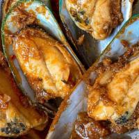 Mussels · One pound served with our House Original Sauce.