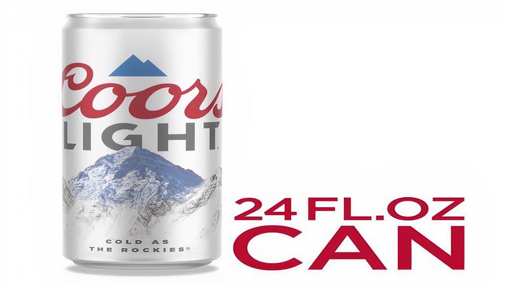 Coors Light (24 Oz Can) · 