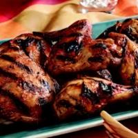 Jerk Chicken Dinner · Chicken thigh marinated in house jerk sauce with your choice of side and drink.