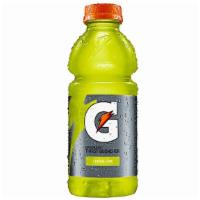 Gatorade Lemon Lime - 20Oz Bottle · The thirst quenching taste of lemon lime to rehydrate and energize without caffeine