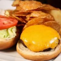 Big Buh Burger · build your own burger, lettuce, tomato, toasted brioche