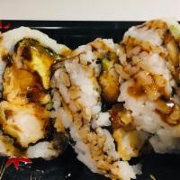 Shrimp Tempura Roll · with sweet sauce