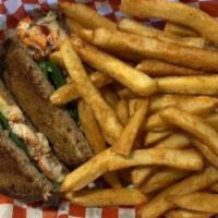 Bk Lobster Grilled Cheese · Chunks of seasoned main lobster in a perfect 