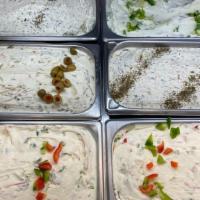 Flavored Cream Cheese--Choose From One Of Our 15 Varieties · By the 1/4 lb. 1/2 lb. or 1 lb.
