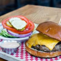1/3 Lb Cheeseburger(Cassell'S Classic) · 7oz house ground beef patty, cooked to choice of temperature & cheese. Served on a classic b...