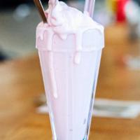 Strawberry Shake · All our shakes are made with Fosselman's ice cream.