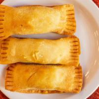 Cheese Boreg (3 Pc) · Homemade dough filled with cheese pan fried.