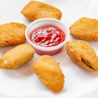 Jalapeno Poppers · Gooey, creamy, and downright delicious fried peppers with a mix of cheddar and cream cheese....